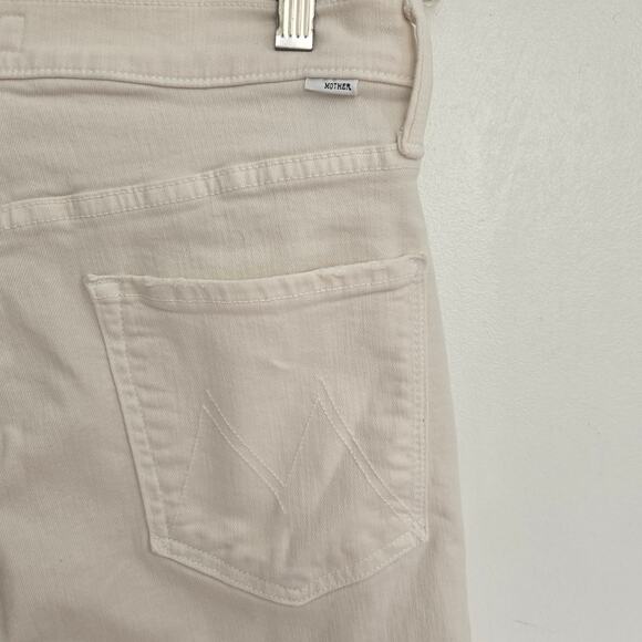 Mother The Tomcat Ankle Jeans Cream 30 - Picture 8 of 13